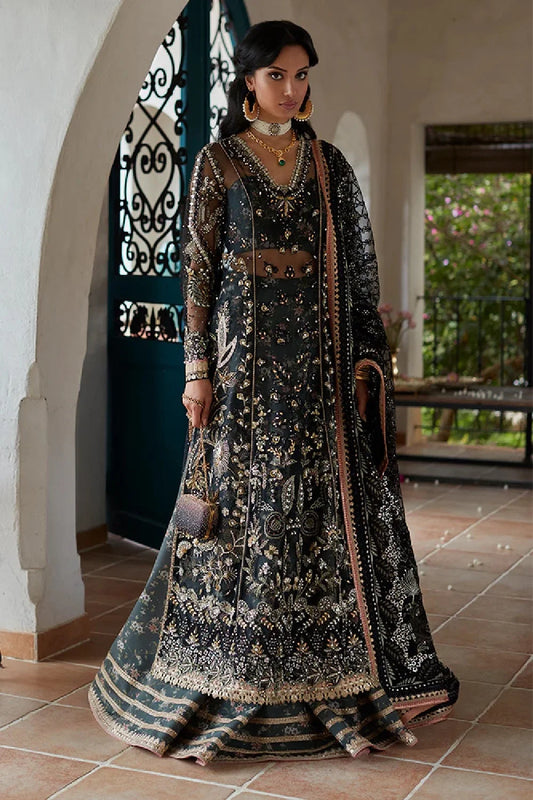 Black Hand Embellished Sharara