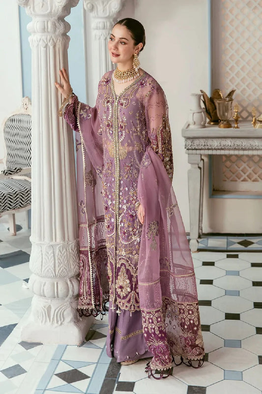 Mauve Purple Handmade Suit