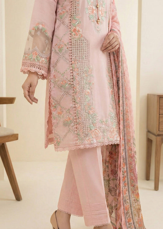 Pale Pink Lawn Festive Wear Suit Online in Sri Lanka India Australia
