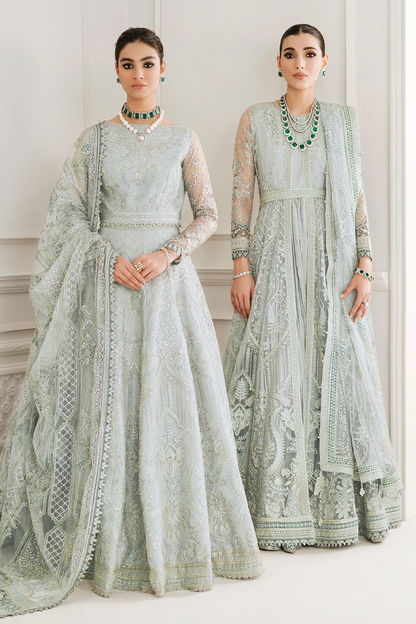 Embroidered Net Anarkali / Lehenga