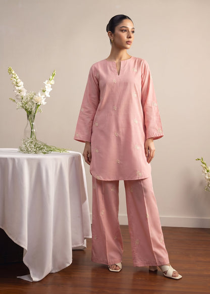 Pastel Pink Lawn Salwar Suit Online in UK USA Canada