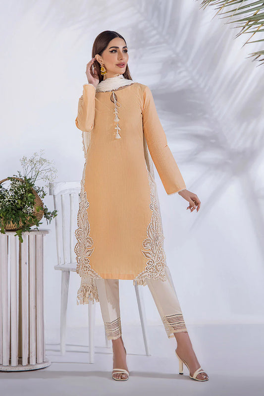 Readymade Pure Cotton Suit with Mirror Work