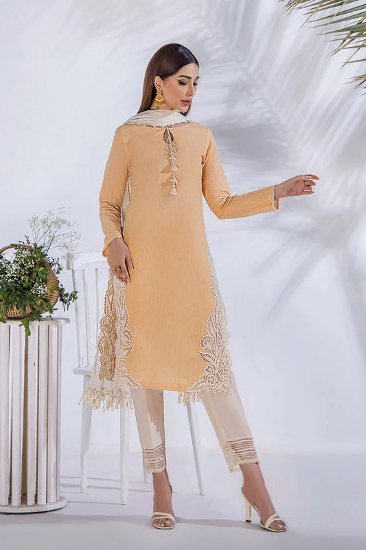 Readymade Pure Cotton Suit with Mirror Work