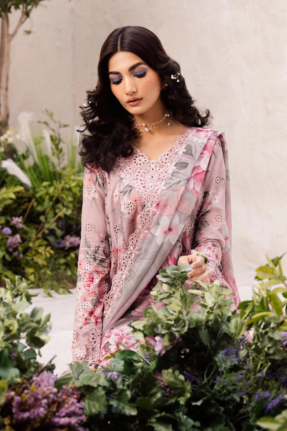 Chikankari Lawn Suit with Chiffon Dupatta