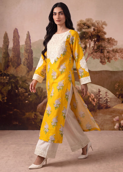 Patchwork Cotton Kurta Set for Women Online in Dubai UAE Abudhabi Ajman Sharjah