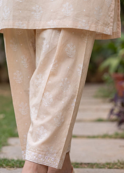 Peach Orange Embroidered Lawn Pakistani Suit Online in Dubai DXB UAE Abudhabi Meena Bazaar