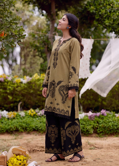 Peanut Lawn Embroidered Shalwar Kameez Online in Sri Lanka India Australia