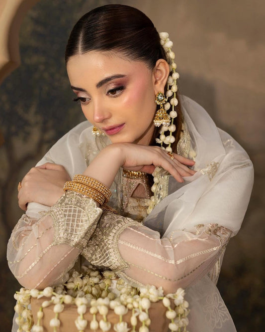 Pearl Embellished Sharara Suit Online in Dubai DXB UAE Abudhabi Meena Bazaar