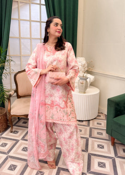 Pink Cotton Summer Wear Shalwar Kameez Online in Dubai DXB UAE Abudhabi Meena Bazaar