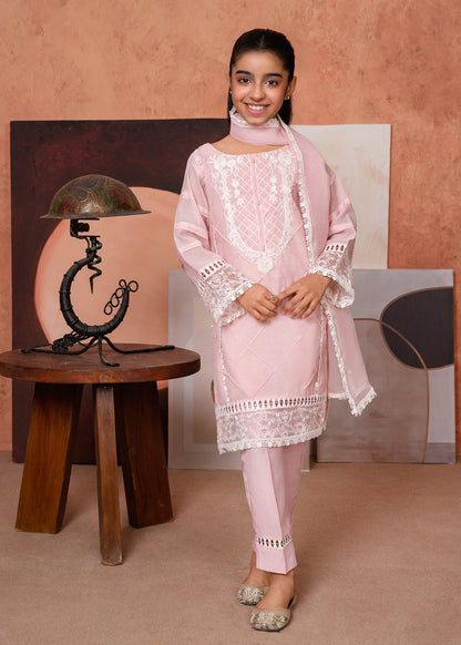 Pink Organza Dupatta Embroidered Suit Online in Sri Lanka India Australia