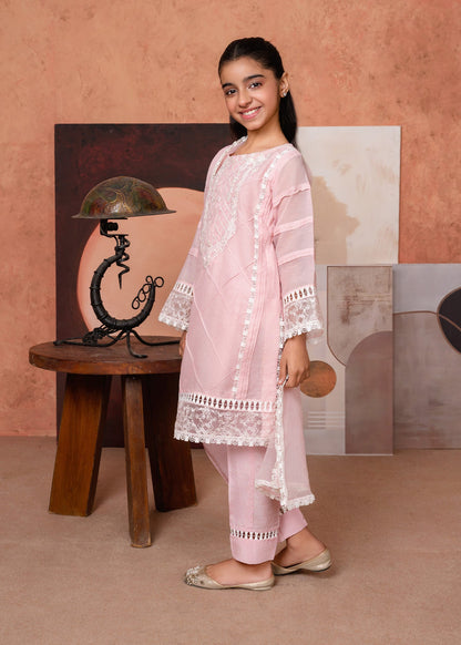 Pink Organza Embroidered Salwar Kameez Online in KSA Riyadh Saudi Arabia Oman Bahrain Qatar