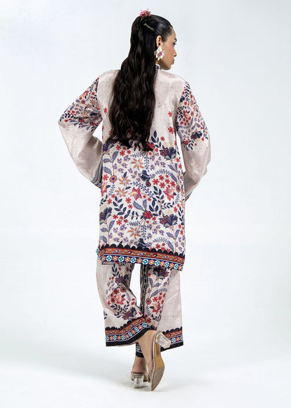 Pink Raw Silk Kurta with Wide Leg Pants Online in Dubai UAE Abudhabi Ajman Sharjah