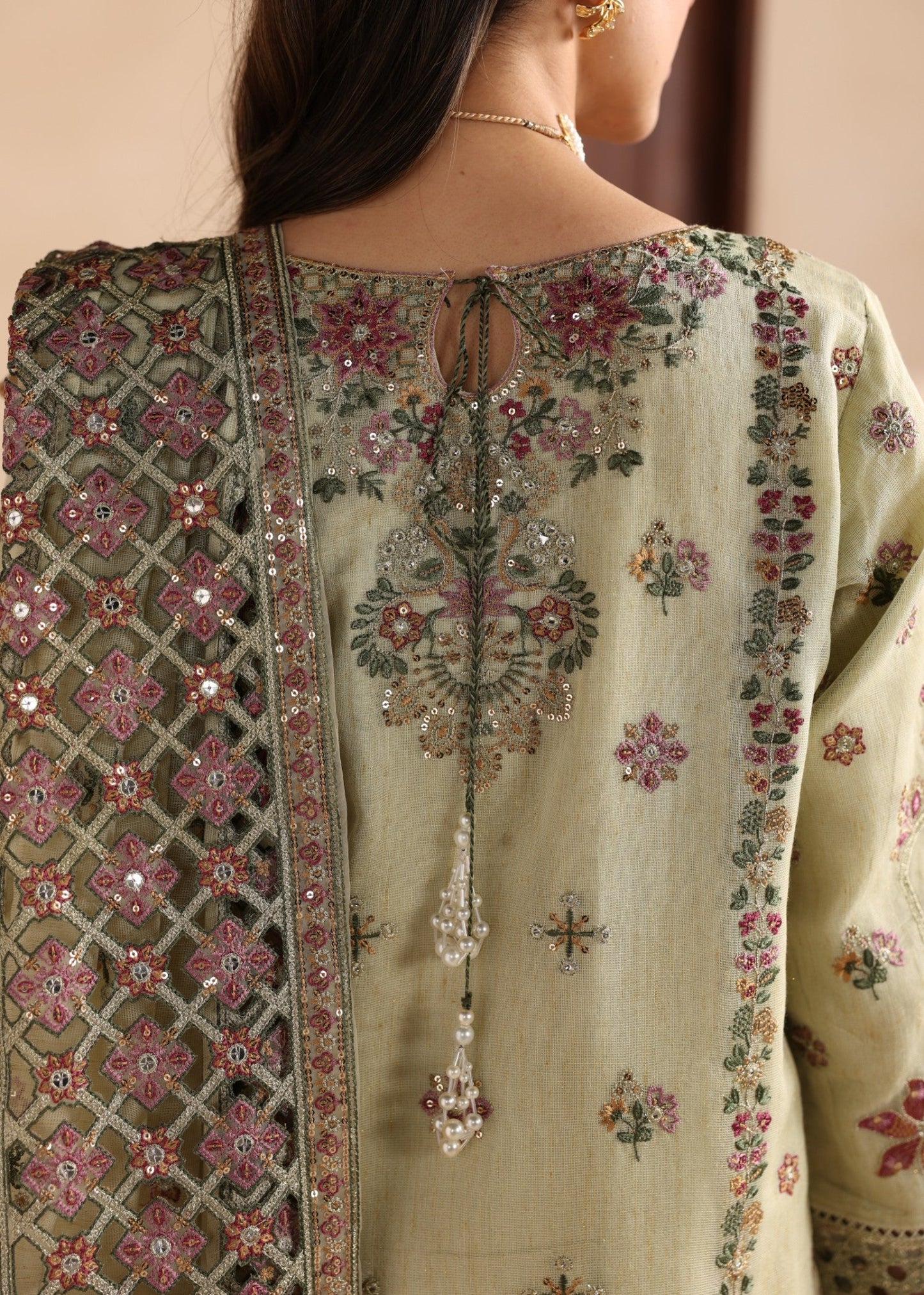 Pistachio Green Festive Wear Suit Online in Sri Lanka India Australia