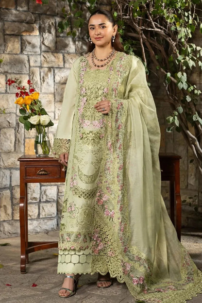 Pistachio Luxury Lawn Salwar Kameez Online in Dubai UAE Abudhabi Ajman Sharjah