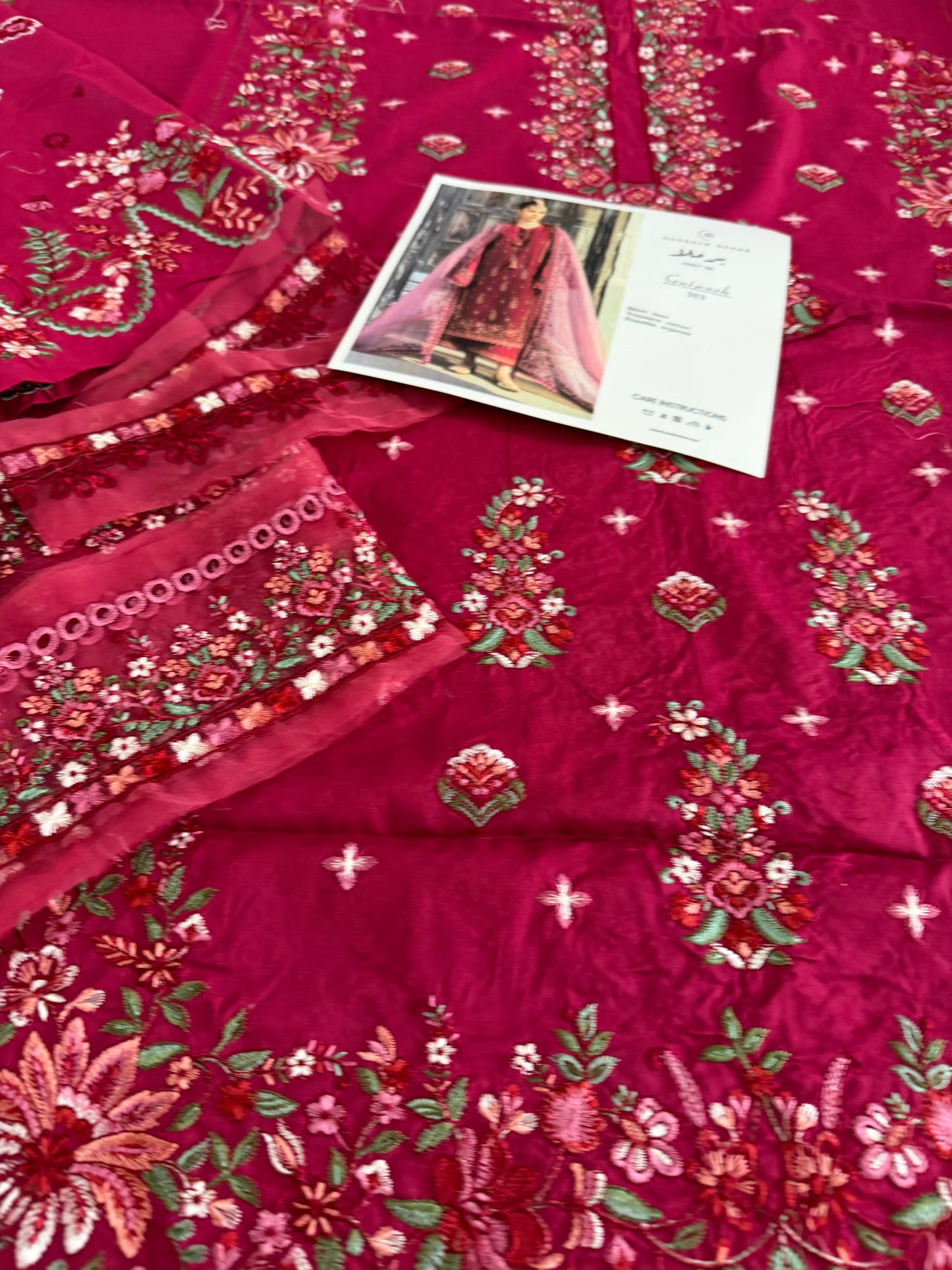 Plum Lawn Unstitched Pakistani Suit Online in UK USA Canada
