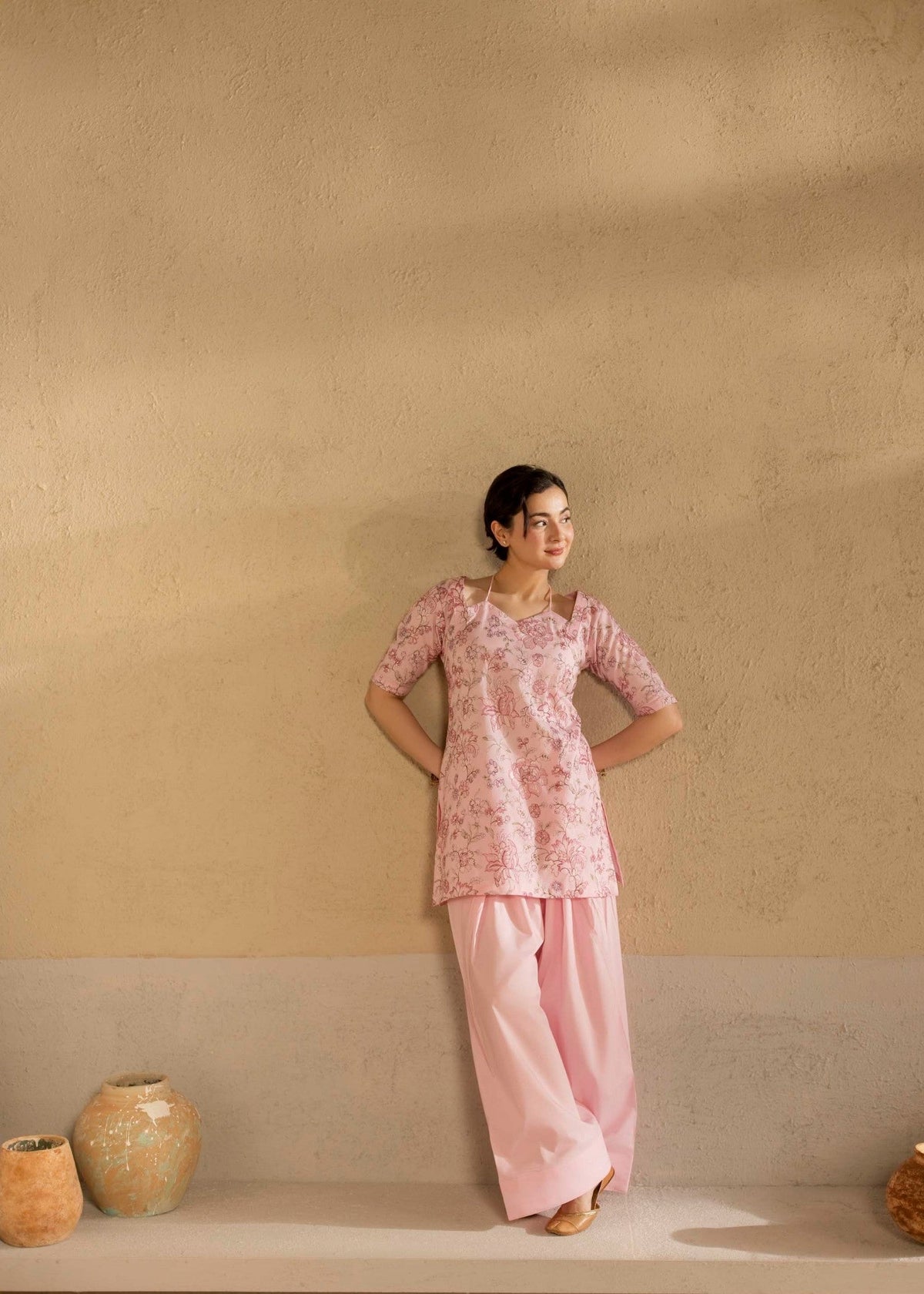 Poly Lawn Daily Wear Kurta for Women Online in UK USA Canada