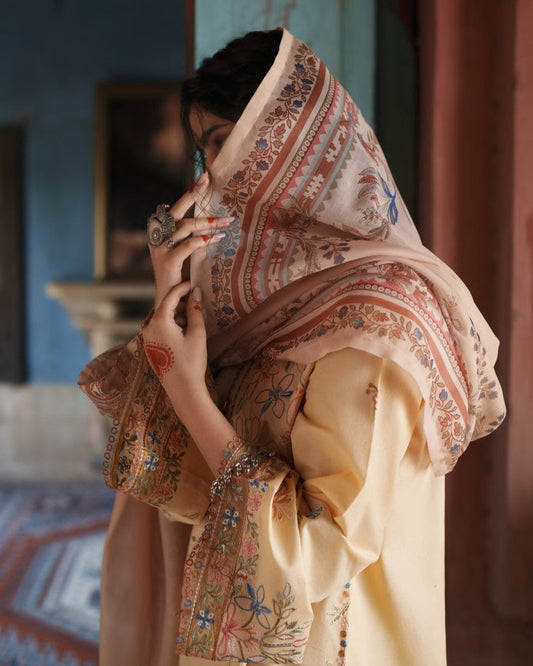 Premium Cotton Lawn Embroidered Pakistani Suit Online in Dubai DXB UAE Abudhabi Meena Bazaar