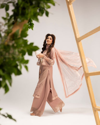 Premium Pink Lawn Cotton Suit for Ladies Online in Dubai UAE Abudhabi Ajman Sharjah