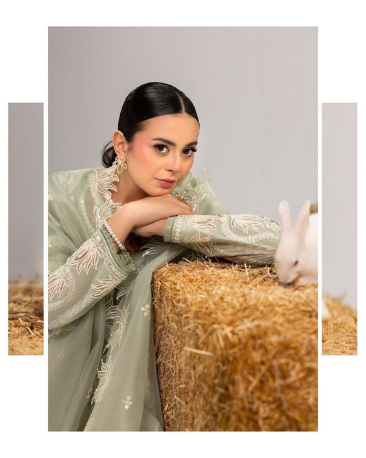 Premium Pistachio Lawn Cotton Shalwar Kameez Online in Sri Lanka India Australia