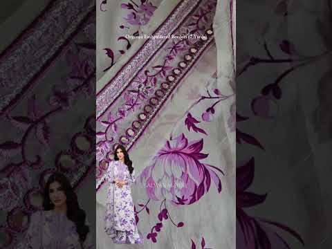 Digital Printed Lawn Suit with Chiffon Dupatta