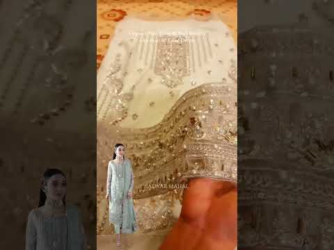 Sky Blue Handmade Wedding & Bridal Suit