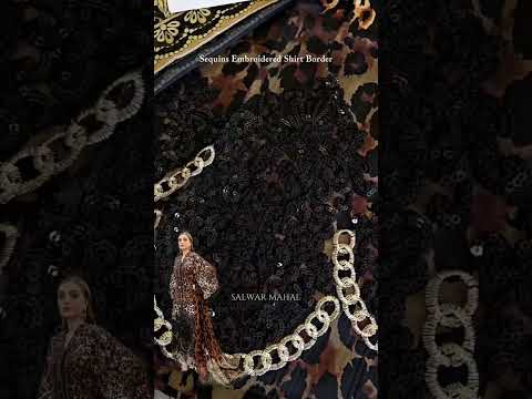 Leopard Printed Lawn Suit with Chiffon Dupatta
