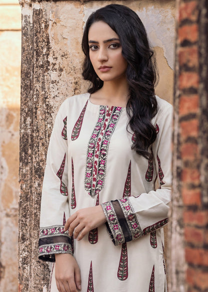 Printed Beige Lawn Eastern Wear Online in Dubai DXB UAE Abudhabi Meena Bazaar