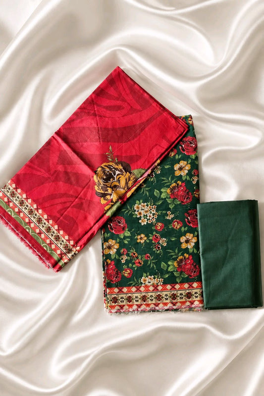 Printed Pure AirJet Lawn Salwar Suit Online in Dubai UAE Abudhabi Ajman Sharjah