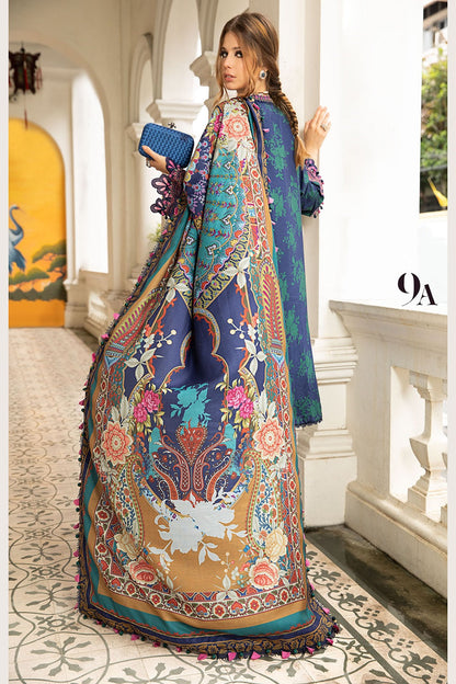 Fall Pure Lawn Suit with Chiffon Dupatta