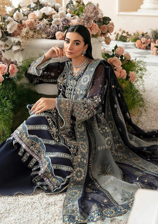 Navy Blue Handmade Suit