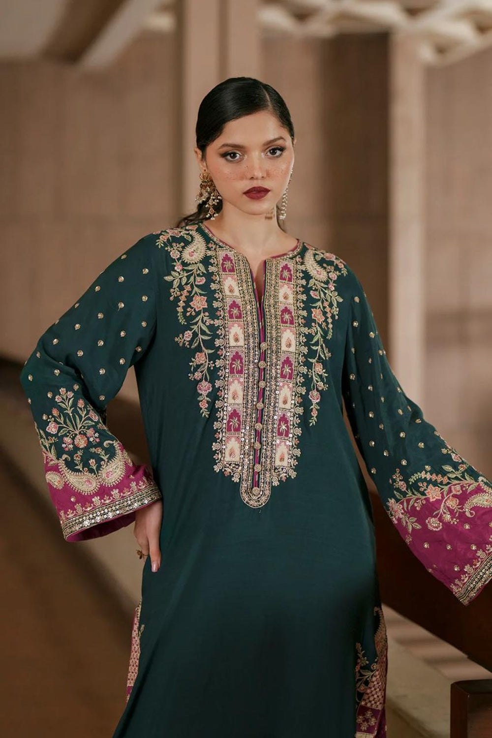 Pure Viscose Raw Silk Pakistani Kaftan Online in KSA Riyadh Saudi Arabia Oman Bahrain Qatar