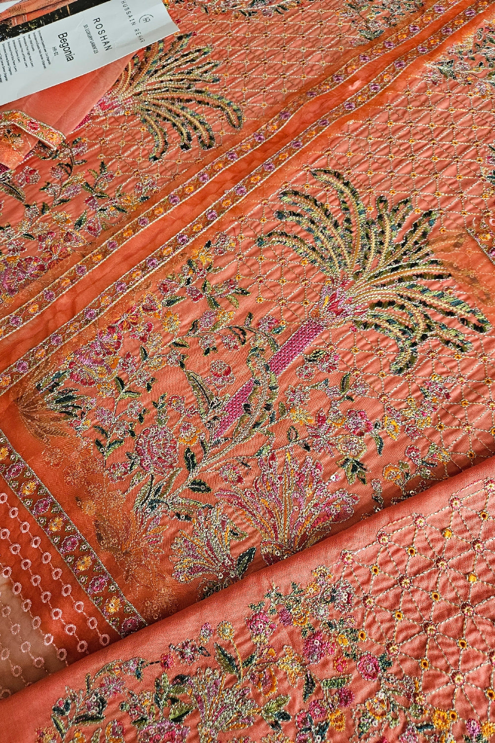 Heavy Embroidered Lawn Suit