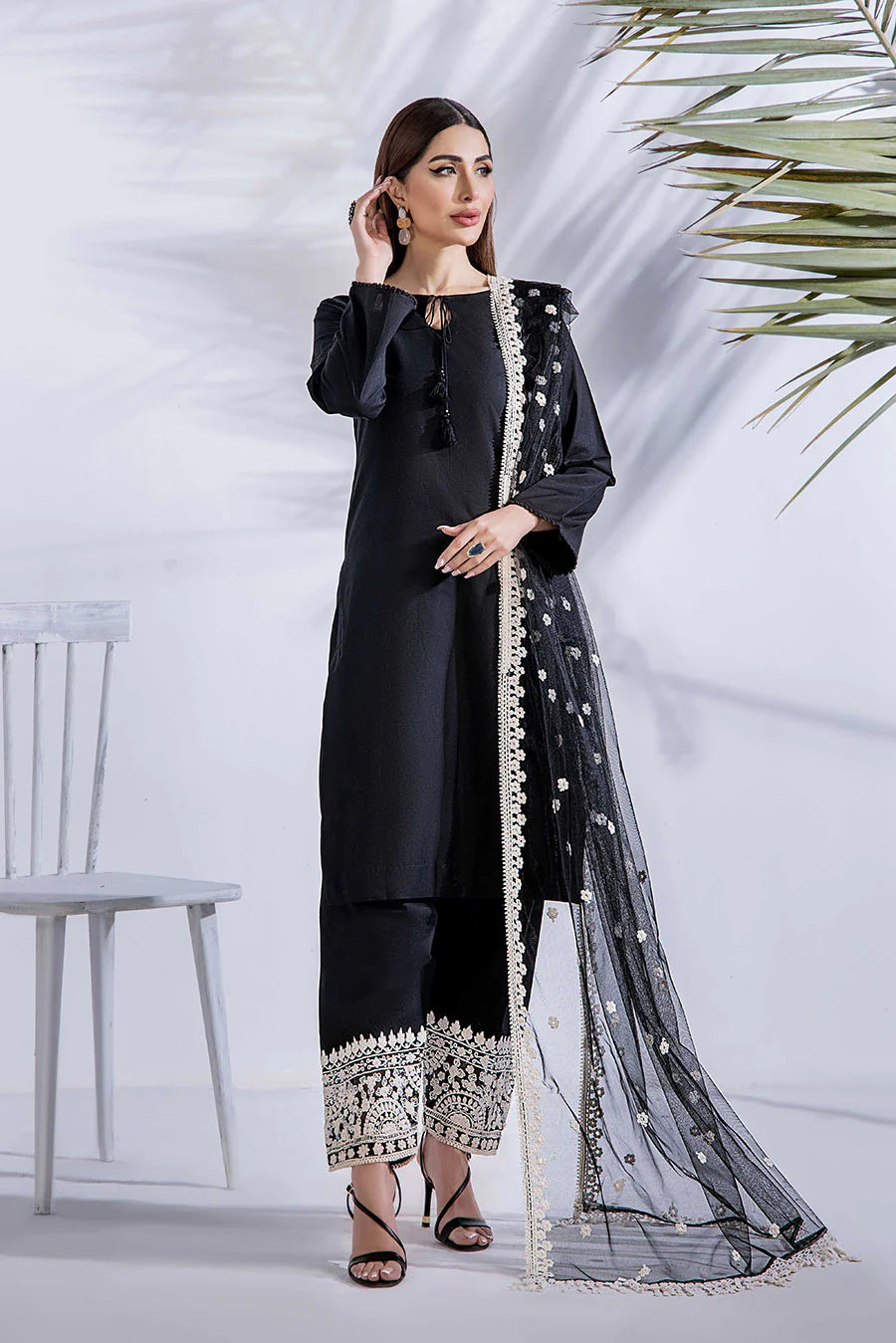 Black salwar kameez shop online