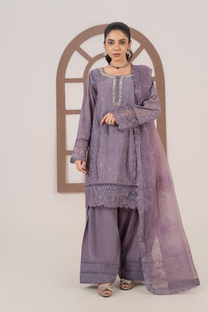 Purple Adda Work Cotton Silk Farshi Shalwar Suit Online in Dubai UAE Abudhabi Ajman Sharjah