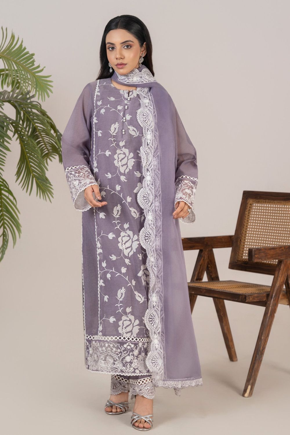 Purple Adda Work Cotton Silk Party Wear Suit Online in Dubai UAE Abudhabi Ajman Sharjah