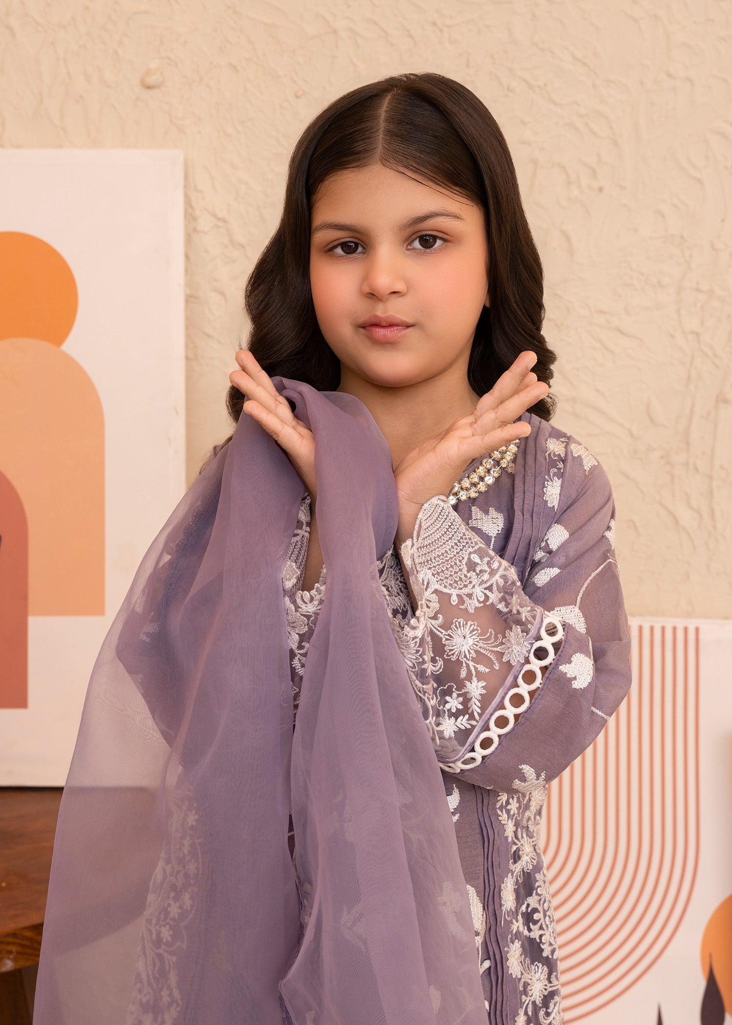 Purple Adda Work Farshi Shalwar Dress Online in Dubai DXB UAE Abudhabi Meena Bazaar