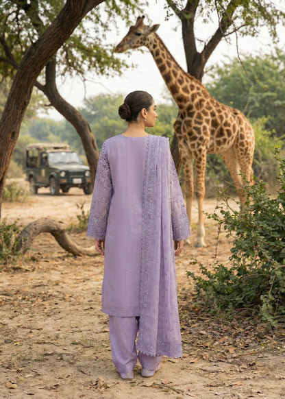 Purple Ash Embroidered Lawn Three Piece Suit Online in Dubai UAE Abudhabi Ajman Sharjah