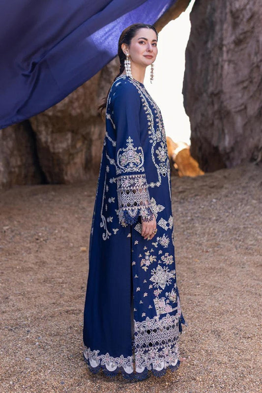 Blue Chikankari Lawn Suit