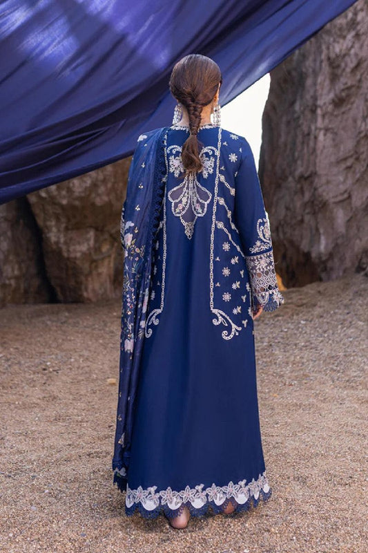 Blue Chikankari Lawn Suit