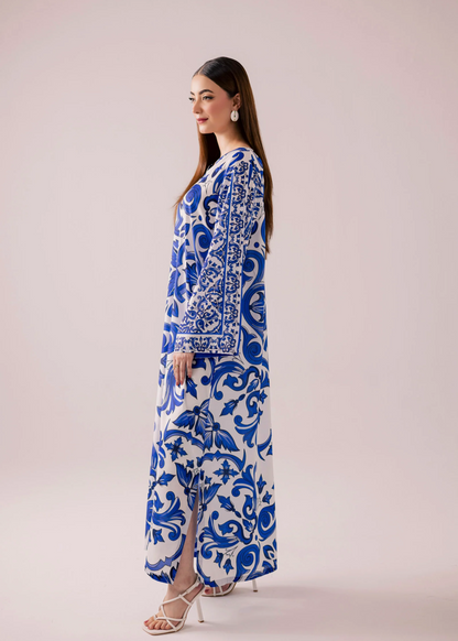 Raw Silk Kaftan Top Online in Dubai DXB UAE Abudhabi Meena Bazaar