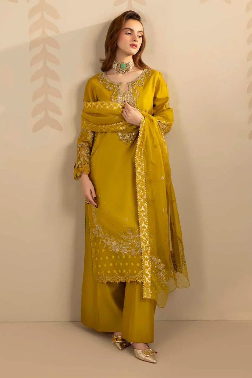 Dhani Embellished Raw Silk Suit Size M