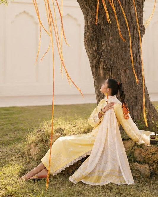 Ready to Wear Embroidered Lawn Suit Online in Sri Lanka India Australia