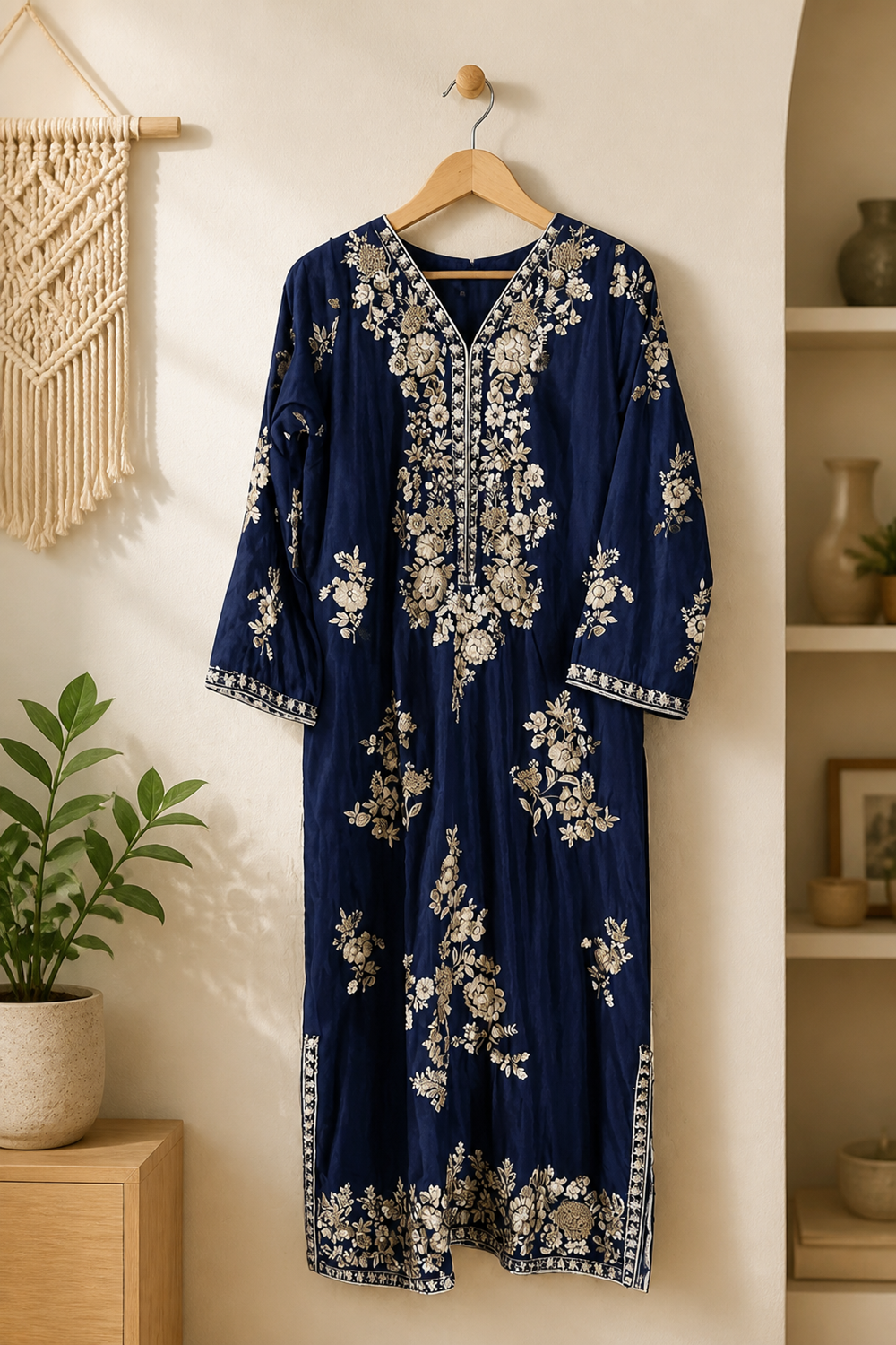 Ready to Wear Floral Kaftan for Women Online in Sri Lanka India Australia
