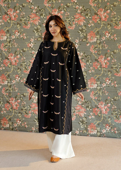 Black Lawn Daily Wear Kurta Online in Dubai UAE Abudhabi Ajman Sharjah
