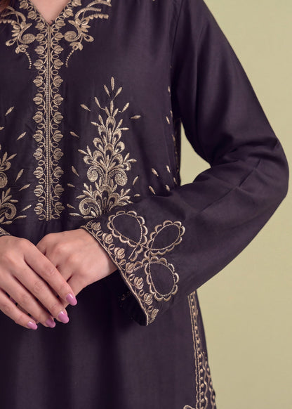Black Linen Kaftan with Straight Trouser Online in Sri Lanka India Australia