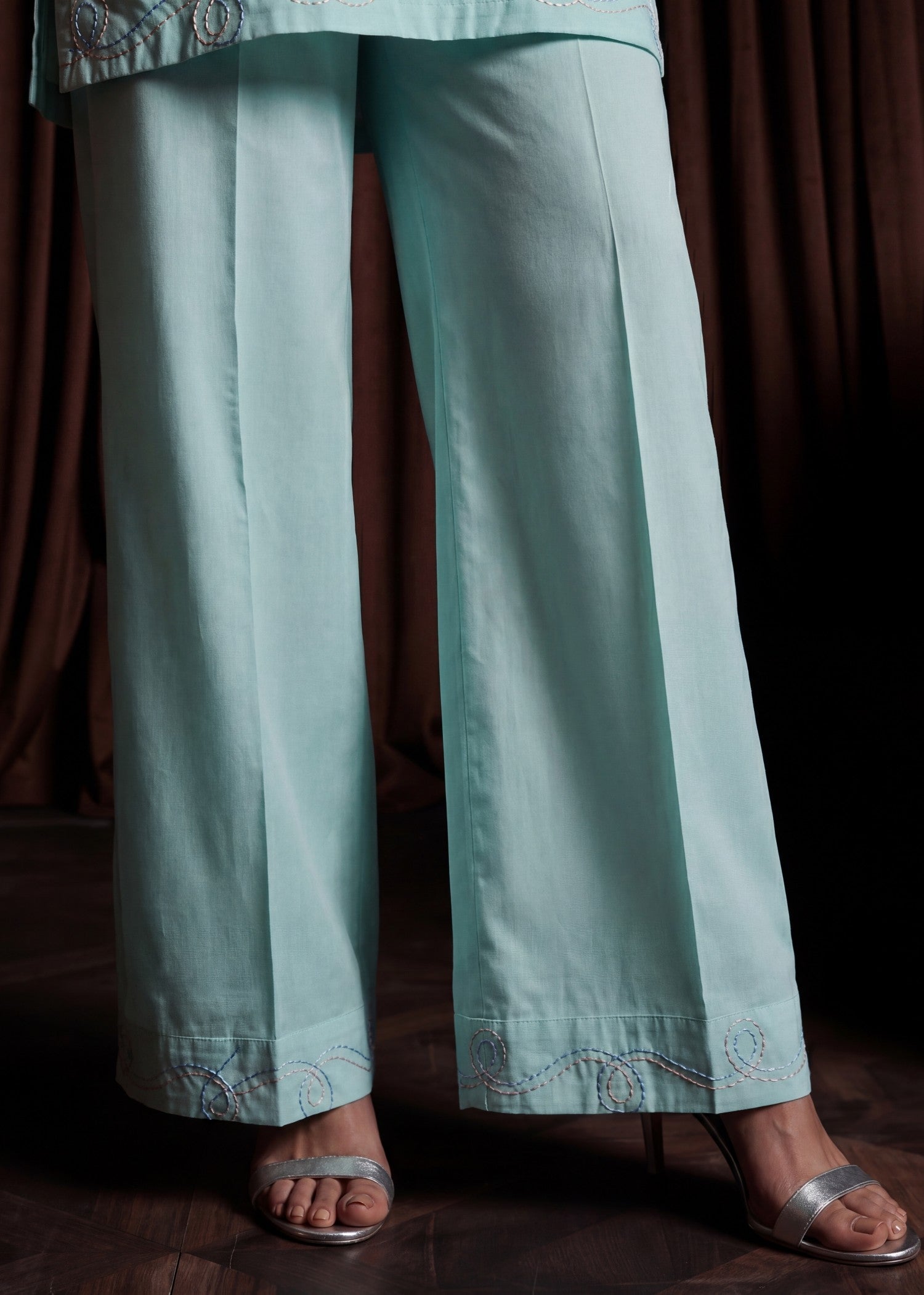 Readymade Aquamarine Lawn Suit Online in Sri Lanka India Australia