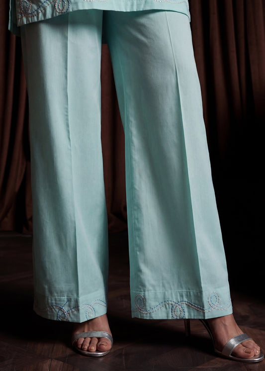 Readymade Aquamarine Lawn Suit Online in Sri Lanka India Australia