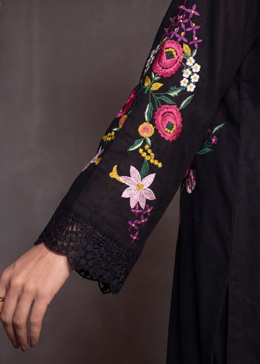Readymade Black Lawn Salwar Kameez Online in Sri Lanka India Australia