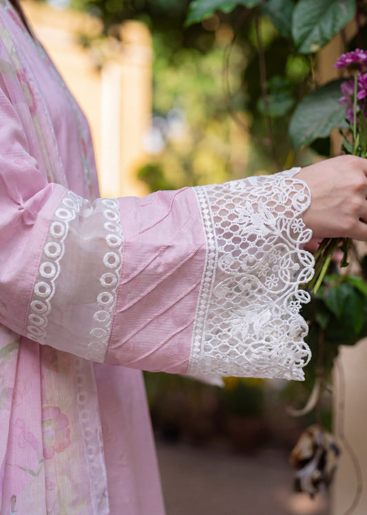 Readymade Blush Pink Embroidered Suit Online in Sri Lanka India Australia