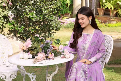Readymade Purple Lawn Suit Online in Sri Lanka India Australia